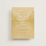"Silhouette" - Wedding Invitations in Sunrise by Lindsay Megahed - Front