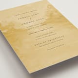 "Silhouette" - Wedding Invitations in Sunrise by Lindsay Megahed - Detail