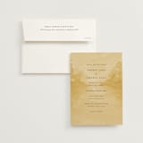 "Silhouette" - Wedding Invitations in Sunrise by Lindsay Megahed - Invitation with Envelope