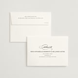 "Fashion District" - Wedding Invitations in Black Tie by Jill Means - FREE Recipient Addressing