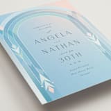 "Disney's Frozen True Love" - Wedding Invitations in Frozen by Lori Wemple - Detail