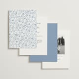 "Wild Roses" - Wedding Invitations in Nova by Kristen Smith - Back of Card Options