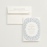 "Wild Roses" - Wedding Invitations in Nova by Kristen Smith - Invitation with Envelope