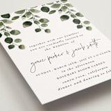 "green rush" - Wedding Invitations in Snow by Anupama - Detail