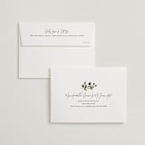 "green rush" - Wedding Invitations in Snow by Anupama - FREE Recipient Addressing