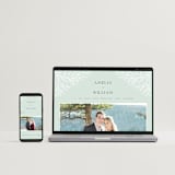 "Fairy Forest" - Wedding Invitations in Sage by Kristen Knechtel - FREE Wedding Website