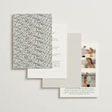 "Puglia" - Wedding Invitations in Rock by Pati Cascino - Back of Card Options