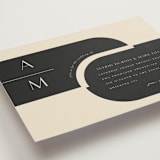 "Entwine" - Wedding Invitations in Matchbook by Christie Garcia - Detail