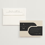 "Entwine" - Wedding Invitations in Matchbook by Christie Garcia - Invitation with Envelope