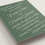"Enchanted" - Wedding Invitations in Garden by Alston Foster - Detail