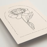"Belle Rose" - Wedding Invitations in Buttercream by Claudia Orengo - Detail