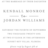 "Watercolour Stripe" - Wedding Invitations in Azure by Bethan - Detail