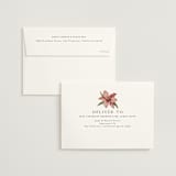 "Tropical Flowers" - Wedding Invitations in Sunrise by Jennifer Holbrook - FREE Recipient Addressing