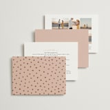 "Millennial" - Wedding Invitations in Rose by Hooray Creative - Back of Card Options