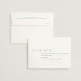 "Juniper" - Wedding Invitations in Capri by Blustery August - FREE Recipient Addressing