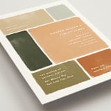 "Concord" - Wedding Invitations in Moss by Robert and Stella - Detail