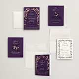 "Disney's Tangled Lanterns" - Wedding Invitations in Twilight by Simona Camp - Invitation Suite