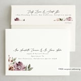 "Fancifully" - Wedding Invitations in Dust Mauve by Everett Paper Goods - FREE Recipient Addressing