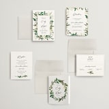 "Fresh Classic" - Wedding Invitations in Porcelain by Susan Moyal - Invitation Suite