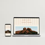 "Ambrosial" - Wedding Invitations in Butter by Pixel and Hank - FREE Wedding Website