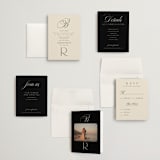 "Refined Beauty" - Wedding Invitations in Cream by Stacey Day - Invitation Suite