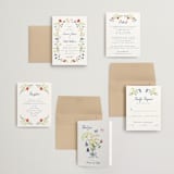 "Wildflower Romance" - Wedding Invitations in Ivory by frau brandt - Invitation Suite