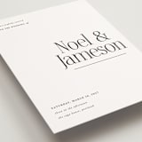 "Modern Space" - Wedding Invitations in Cloud by Ashlee Townsend - Detail