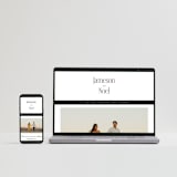 "Modern Space" - Wedding Invitations in Cloud by Ashlee Townsend - FREE Wedding Website