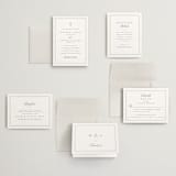 "Crawford" - Wedding Invitations in Ivory by Amy Kross - Invitation Suite