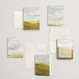 "Savanna" - Wedding Invitations in Fern by Lindsay Megahed - Invitation Suite