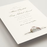 "Rustic Barn" - Wedding Invitations in Fawn by AK Graphics - Detail