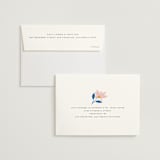 "Blossoms Abound" - Wedding Invitations in Cobalt by Genna Blackburn - FREE Recipient Addressing