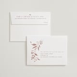 "Moment" - Wedding Invitations in Rose by Erin German - FREE Recipient Addressing
