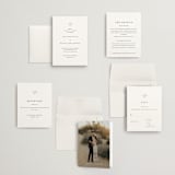 "Sense and Sensibility" - Wedding Invitations in Cloud by Design Lotus - Invitation Suite