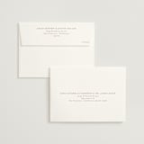"Delicate brushstrokes" - Wedding Invitations in Blush by Lucrecia Caporale - FREE Recipient Addressing