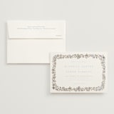 "Rocky Seaside Frame" - Wedding Invitations in Ocean by Shiny Penny Studio - Invitation with Envelope