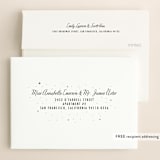 "Starry, Starry Night" - Wedding Invitations in Shadow by Elly - FREE Recipient Addressing