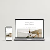 "Rhythmic" - Wedding Invitations in Simply White by Jennifer Postorino - FREE Wedding Website