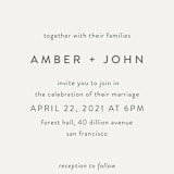 "Pattern Play" - Wedding Invitations in Pebble by Anelle Mostert - Detail