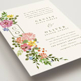 "Garland Monogram" - Wedding Invitations in Summer by Angela Marzuki - Detail