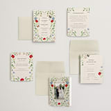 "Wild meadow" - Wedding Invitations in Elder Flower by Sarah Knight - Invitation Suite