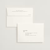 "Eisin" - Wedding Invitations in Vanilla Bean by Pati Cascino - FREE Recipient Addressing