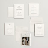 "Sketch" - Wedding Invitations in Cloud by Sara Hicks Malone - Invitation Suite
