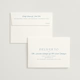 "Gwenyth" - Wedding Invitations in Neptune by Kristie Kern - FREE Recipient Addressing