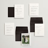 "Classic Chic" - Wedding Invitations in Pearl by Shirley Lin Schneider - Invitation Suite