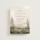 "Every Single Dawn With You" - Wedding Invitations in Forest by Petra Kern - Front