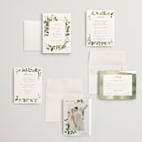 "Lovely" - Wedding Invitations in Moss by Petra Kern - Invitation Suite