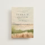 "Bluestem Fields" - Wedding Invitations in Meadow by Holly Whitcomb - Front