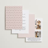 "There Will Be a Party" - Wedding Invitations in Terra Cotta by Amy Payne - Back of Card Options
