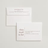 "There Will Be a Party" - Wedding Invitations in Terra Cotta by Amy Payne - FREE Recipient Addressing